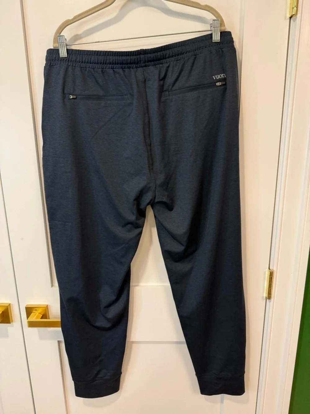 Vuori Men’s Ink Heather Sunday Performance Joggers - Size XXL